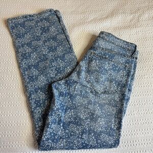 BP Nordstrom Meadow Floral Straight Leg Skater Jeans size 27